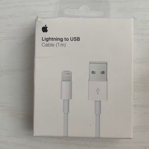 Brand new iPhone charger never been opened